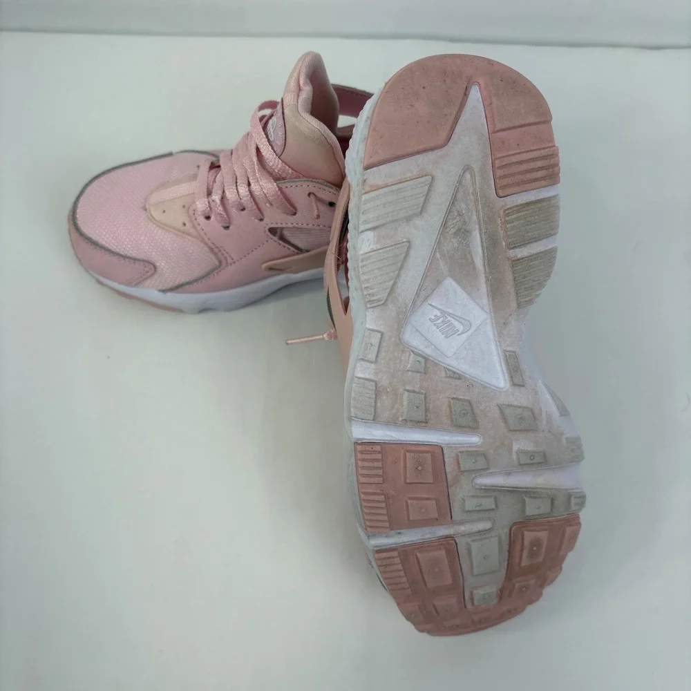 Nike Air Huarache Run‎ SE Pink White Kids Youth Running Shoes 859591-600 Size 3Y